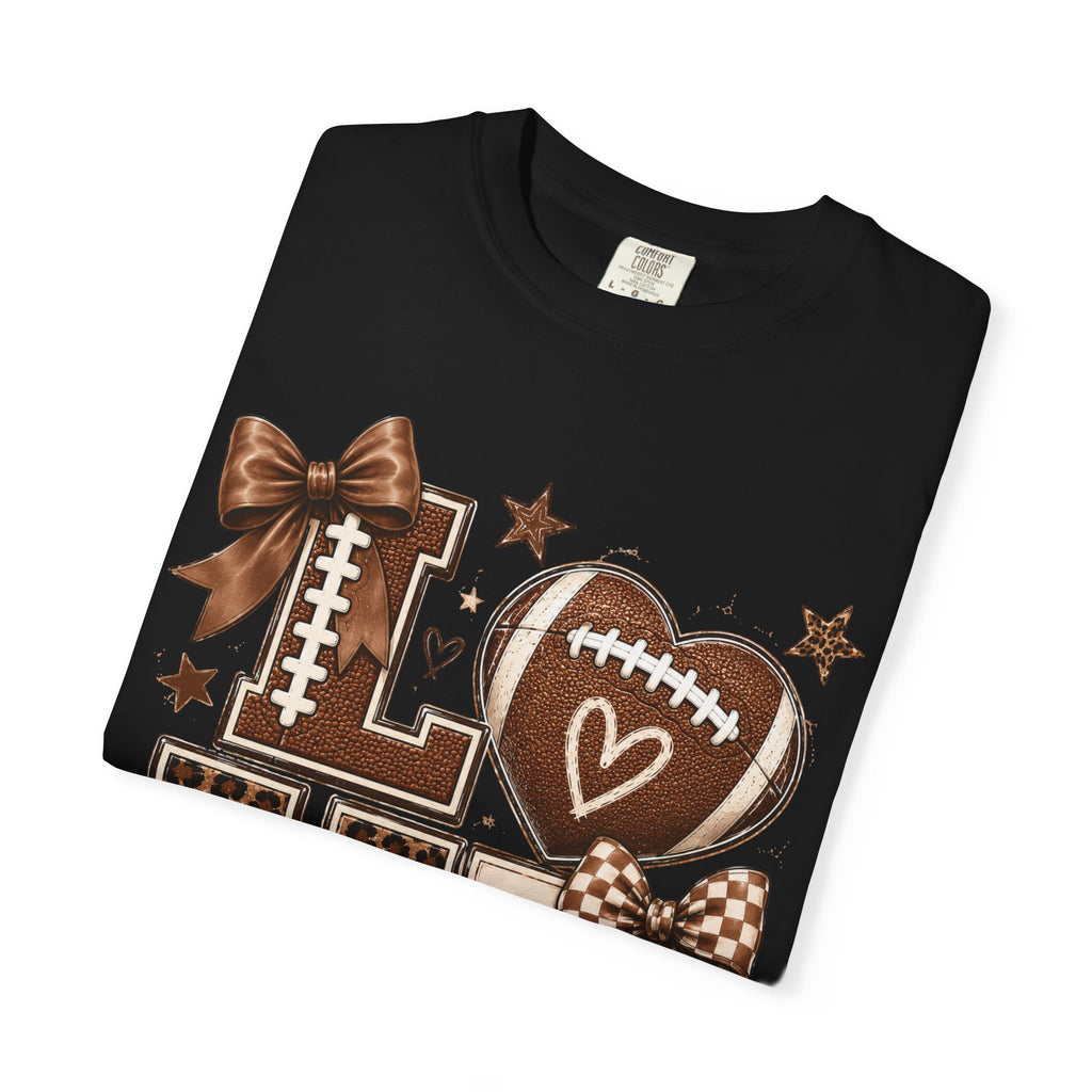 Game Day Love T-Shirt — Football Cheer Mom/Player Spirit Tee