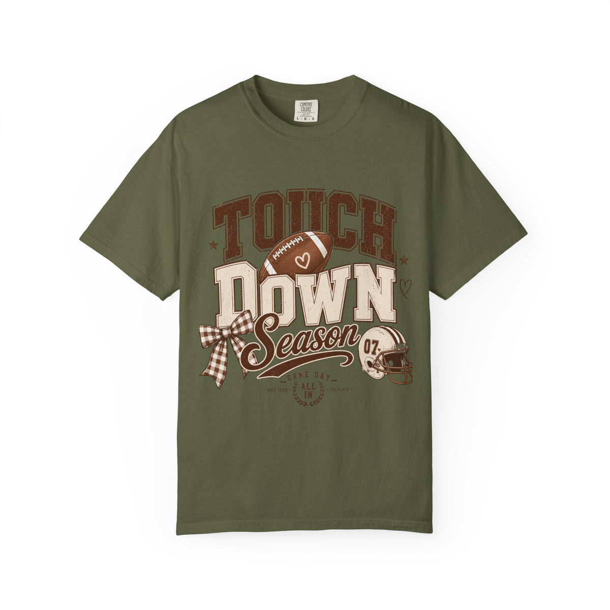Touchdown Season T-Shirt — Vintage Football Game Day Tee