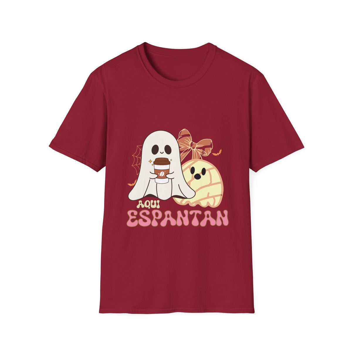 Aqui Espantan - Ghost Graphic T-shirt