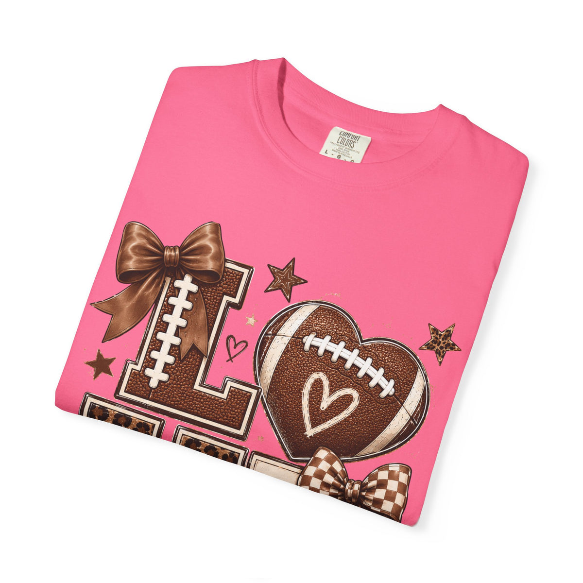 Game Day Love T-Shirt — Football Cheer Mom/Player Spirit Tee